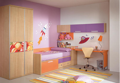 kamar tidur anak modern