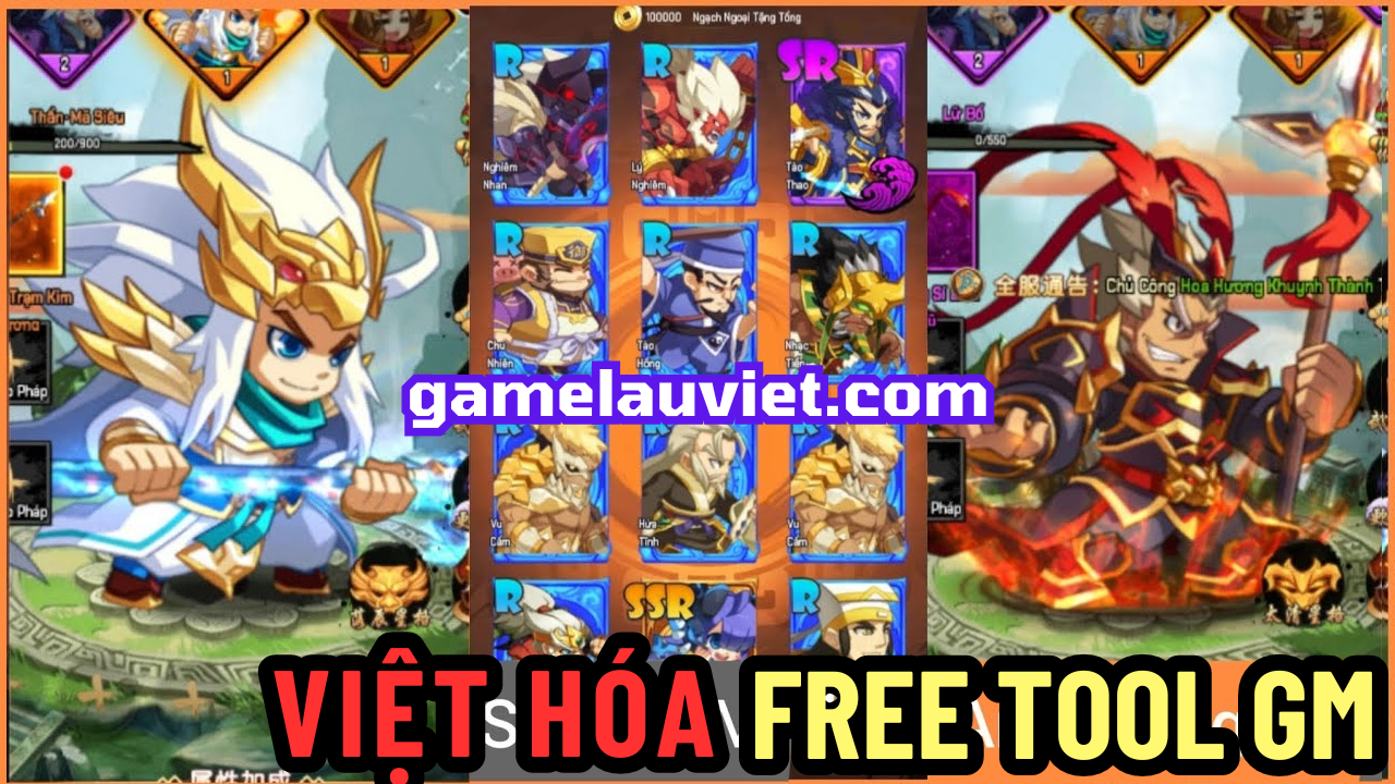 Game lậu free tool GM Việt hóa