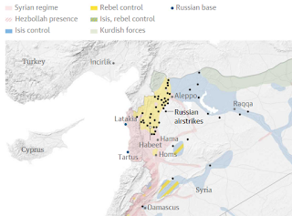 Killed by a Russian bomb, a five-year-old visiting relatives in Syria