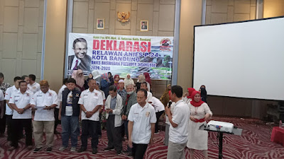 Relawan Anies P-24 Kota Bandung Dukung Anies Baswedan Capres 2024