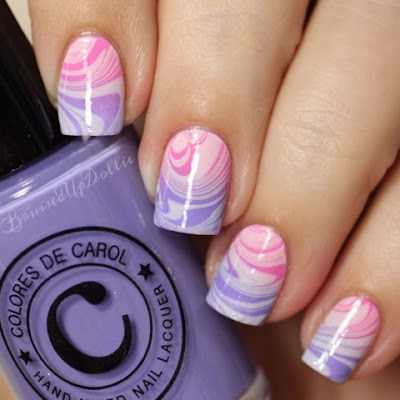 Colores de Carol watermarble topped gradient