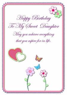 Happy Birthday Daughter