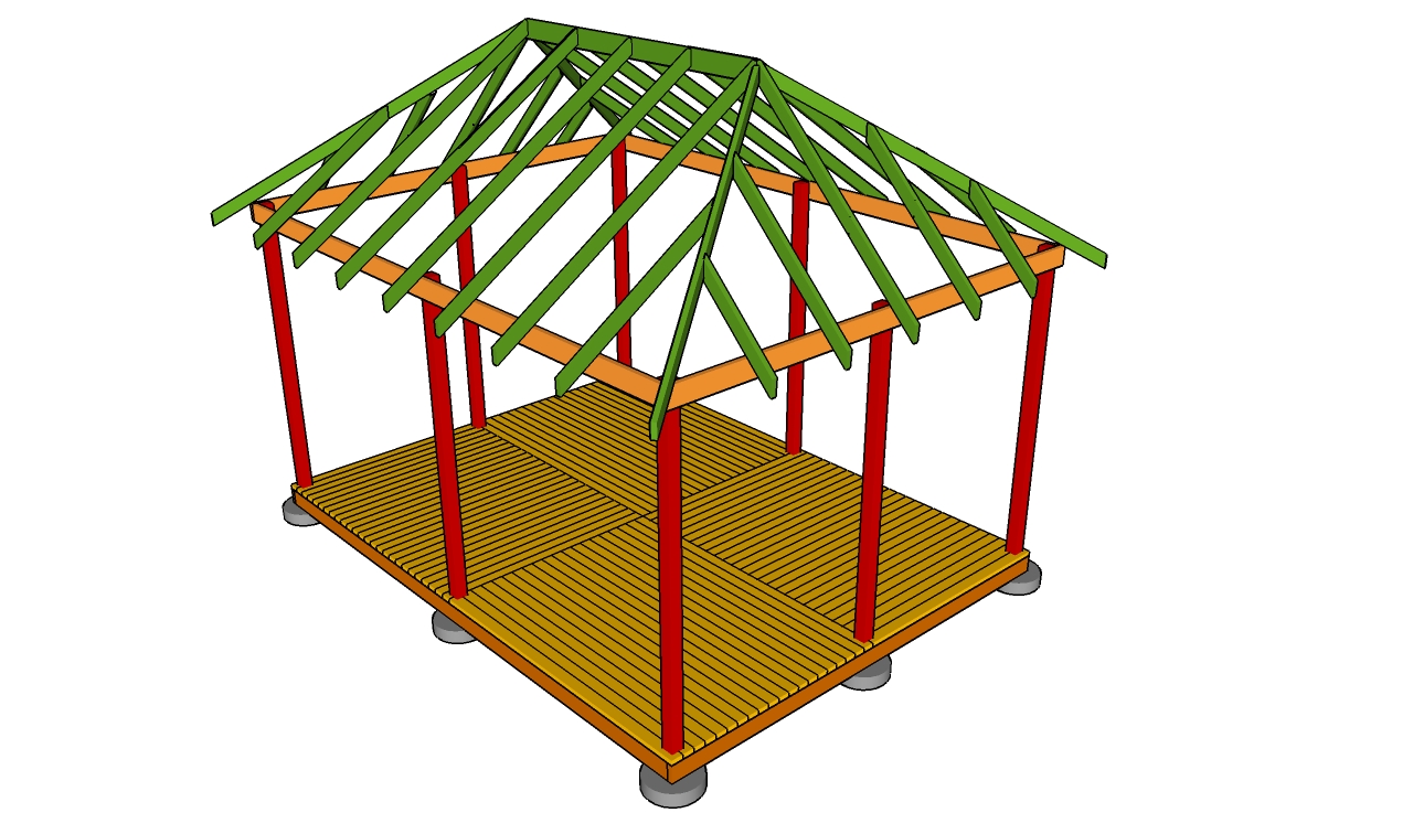 Gazebo Roof Framing Plans