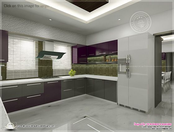 Kitchen interior views