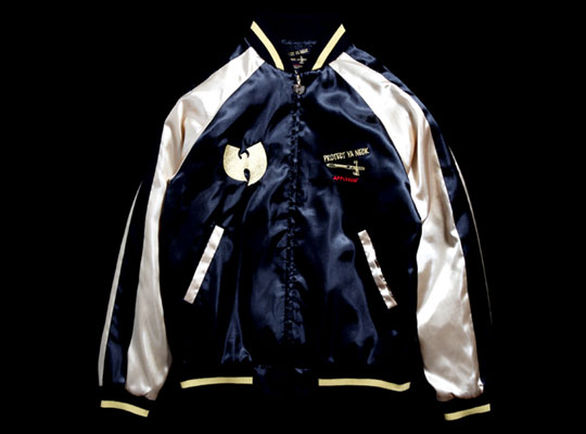 Applebum x Wu-Tang Brand Souvenir Jacket. Satin Sukajan Souvenir Jacket, 