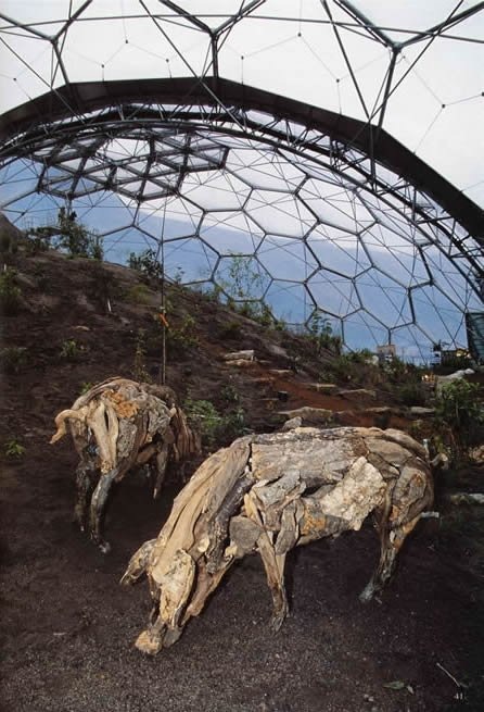 Incredible Tree Branch Horse Sculptures Seen On www.coolpicturegallery.net
