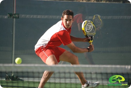 Uriel Botello Campeon Pádel Univesitario 2010