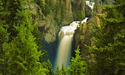 Yellowstone opens in 1885 as the world's first national park. (tower fall yellowstone national park wyoming )