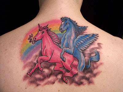 Pictures Of Good Unicorn Tattoos Designs