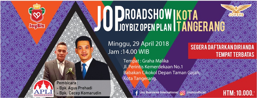 Presentasi JOP Perdana Joybiz di Tangerang