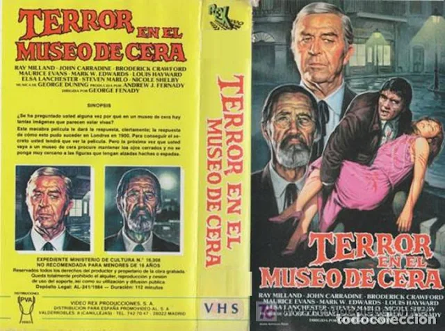 Película - Terror en el museo de cera (1973)