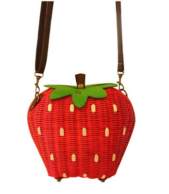 Strawberry summer purse