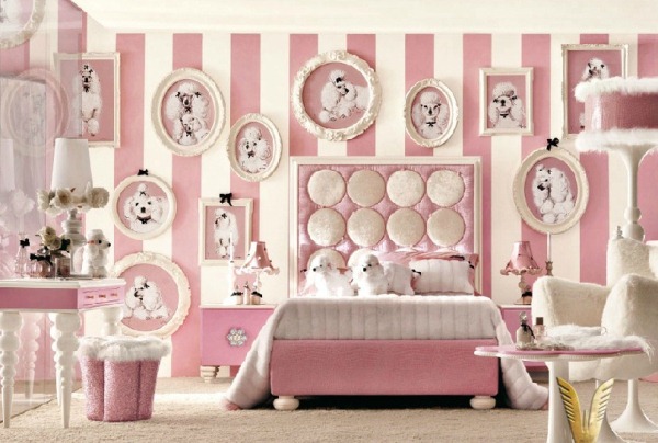 Model Kamar Tidur Bernuansa Pink