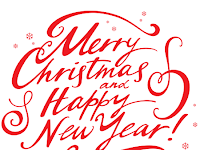 Merry Christmas And Happy New Year Text Png