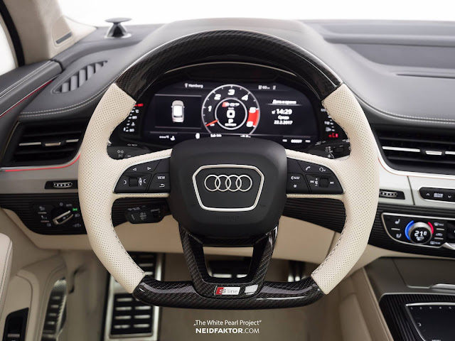 Audi SQ7 White Pearl Project by Neidfaktor - #Audi #SQ7 #Project #Neidfaktor #tuning