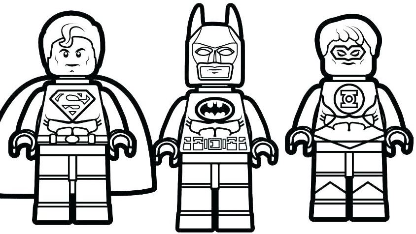  Gambar  Mewarnai  Batman Lego  Gambar  Mewarnai  Lucu
