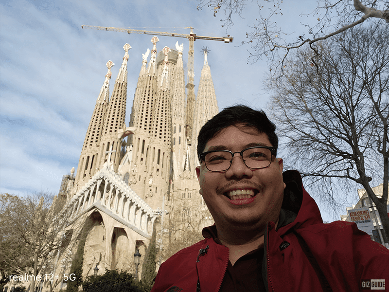 Daylight selfie with the realme 12+ 5G