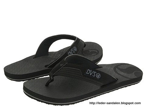 Leder sandalen:Z434-353347