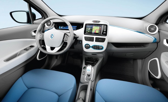 2013 Renault Zoe interior