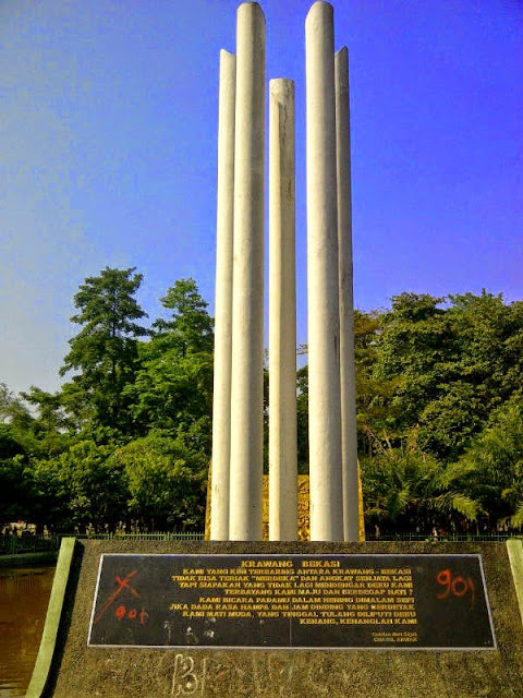 CERITA PERJUANGAN RAKYAT BEKASI MELEKAT DI TUGU-TUGU INI 