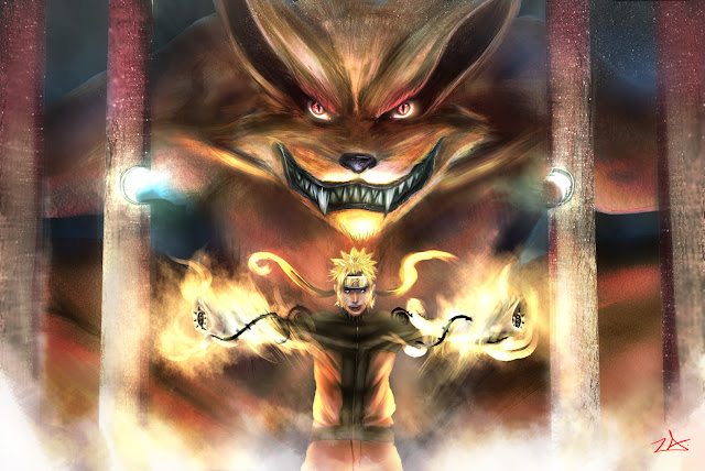 9 Tailed Beast Kurama Naruto Wallpaper 0081