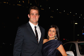 James Horwill with Girlfriend