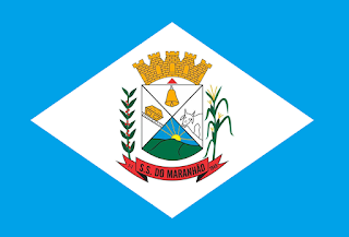 Bandeira de São Sebastião do Maranhão MG