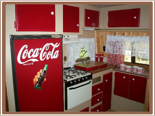 CocaCola Travel Trailer