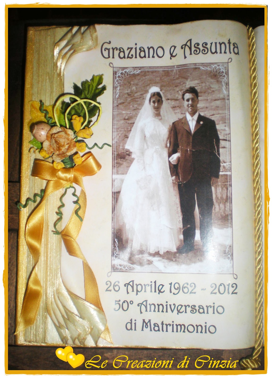 regalo anniversario 50 anno matrimonio