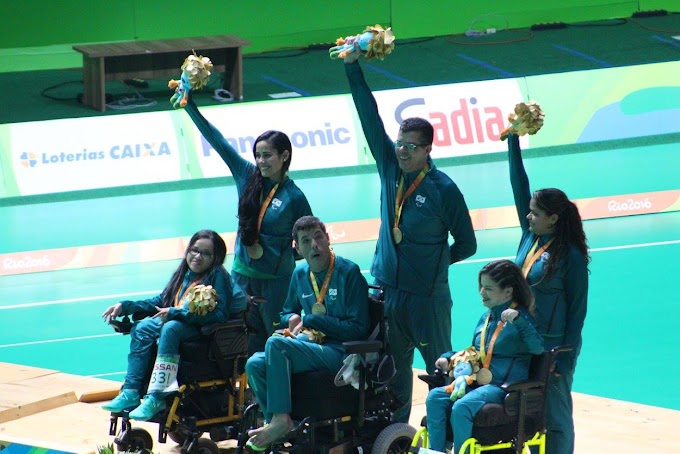 Brasil ganha ouro e prata no primeiro dia da Bocha Paralímpica