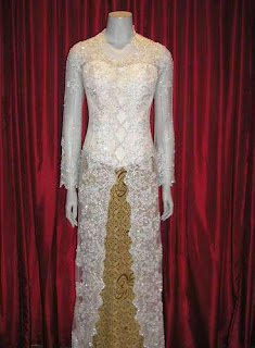 Pernikahan Impian Model  Gaun  Kebaya Pengantin Warna  Putih