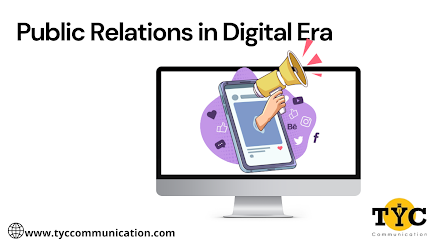 This images shows Public Relations in Digital Era