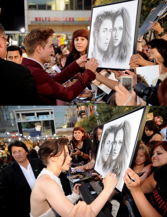 robert pattinson and kristen stewart twilight premiere. Robert Pattinson amp; Kristen