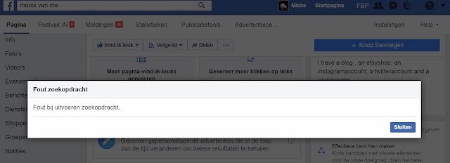 Blogprobleem met facebook en instagram: hulp gezocht