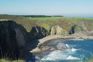 Cabo Busto, acantilados