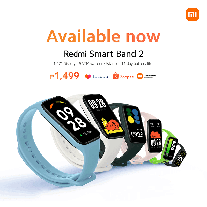 Xiaomi brings Redmi Smart Band 2 w/ a bigger 1.47-inch screen and plenty of  features in PH under PHP 1.5K!
