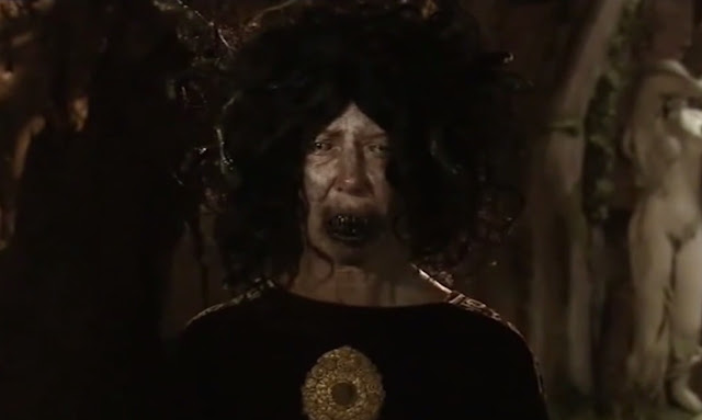 Simone Rollin (Marie-Simone Rollin) in The Mask of Medusa (Le masque de la Méduse), a 2009 film by Jean Rollin