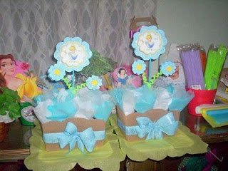 Children Parties, Disney Princess Decoration Centerpieces