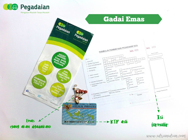 Persyaratan Gadai Emas Pegadaian