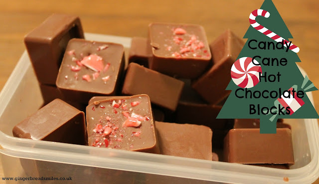 Candy Cane Hot Chocolate Blocks - Christmas Handmade Idea