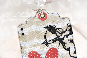 scrapbooking kartka tag zakładka