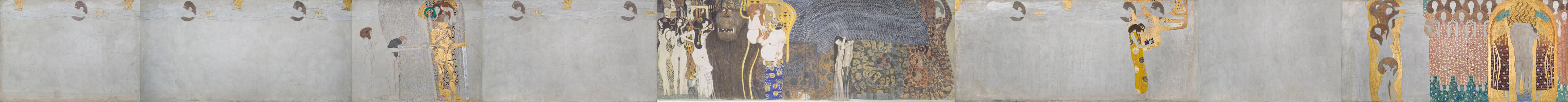 Beethoven freize, by Gustav Klimt