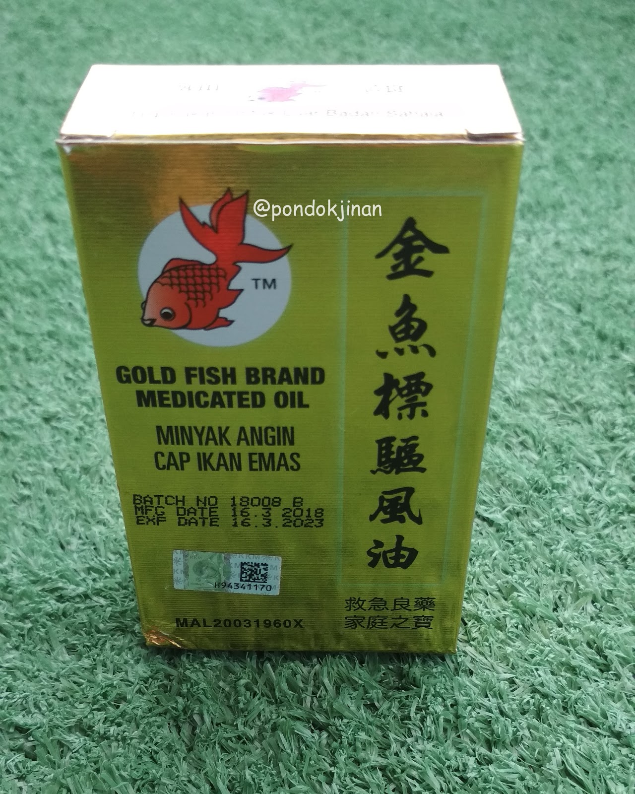 Jual Minyak Angin Cap Ikan Mas (13ml)