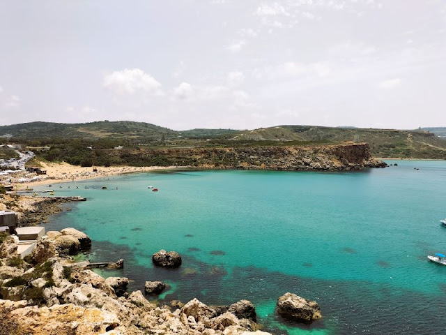 veduta golden Bay Malta