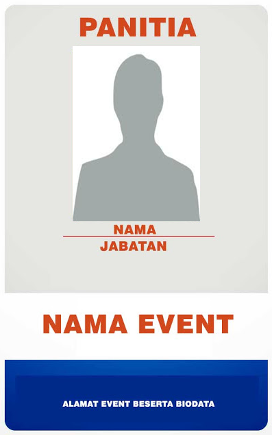 Contoh Id Card Event - Contoh Two