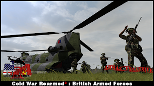 Arma2用CWR2 MODの英軍拡張パック