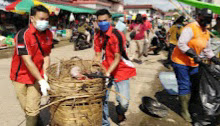 Pemuda Dayak Di Sanggau Menggelar Aksi Gotong Royong Pasca Banjir