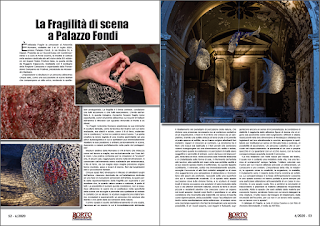 GIUGNO 2020 PAG. 52 - La Fragilità di scena  a Palazzo Fondi