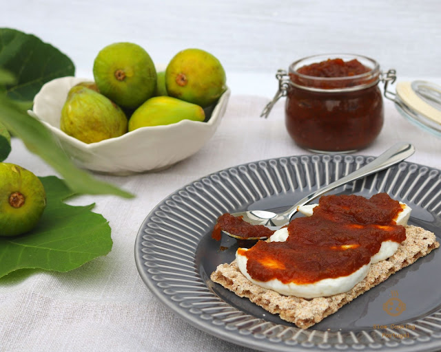 Doce de figo e vinho do Porto na slow cooker