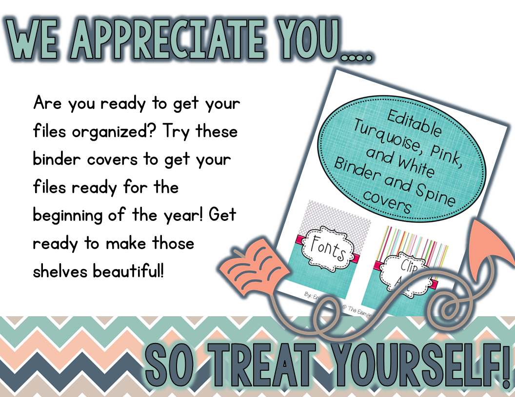 https://www.teacherspayteachers.com/Product/Editable-Binder-Covers-Turquoise-Pink-and-White-1730731